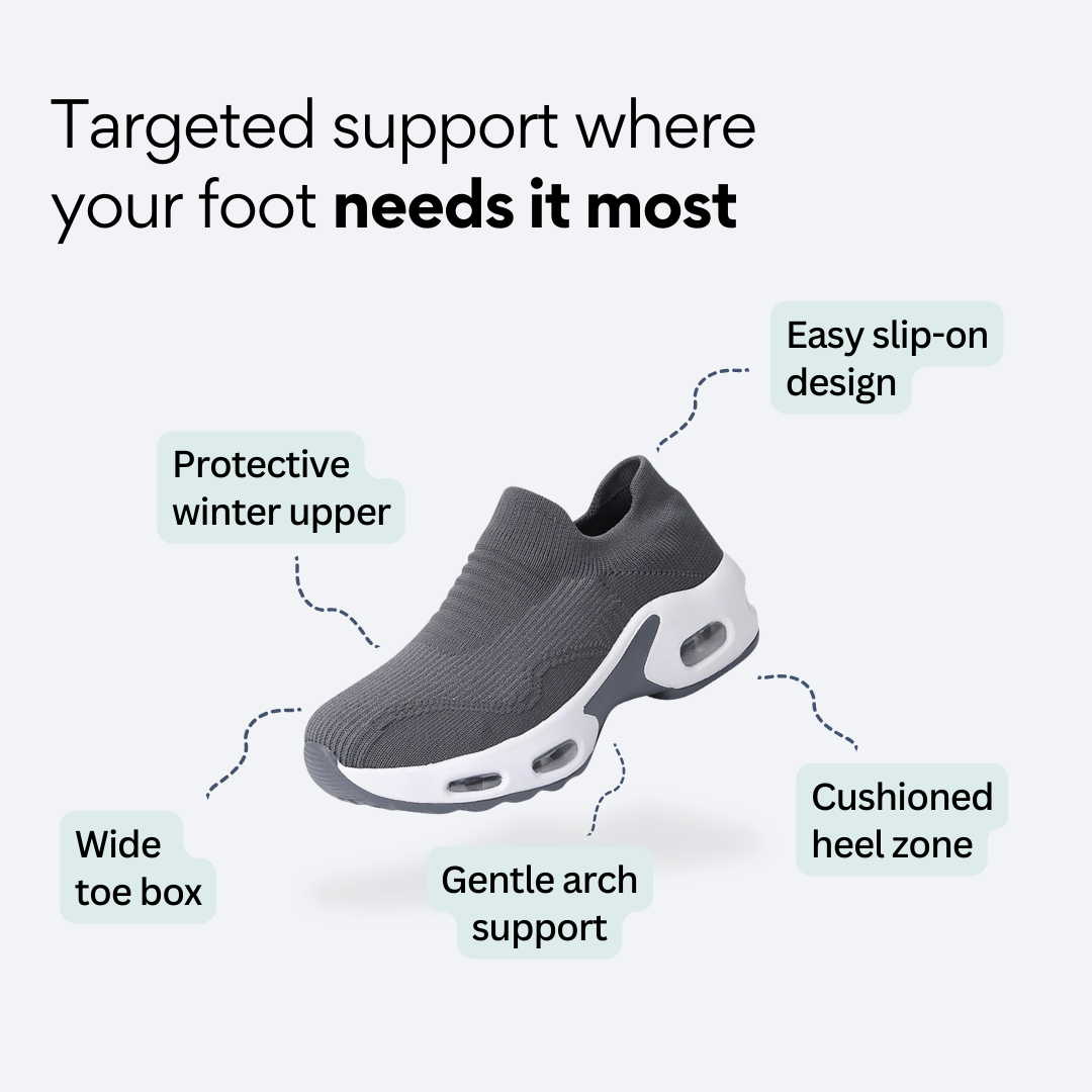 Diana | Chaussures orthopédiques sans lacets Air