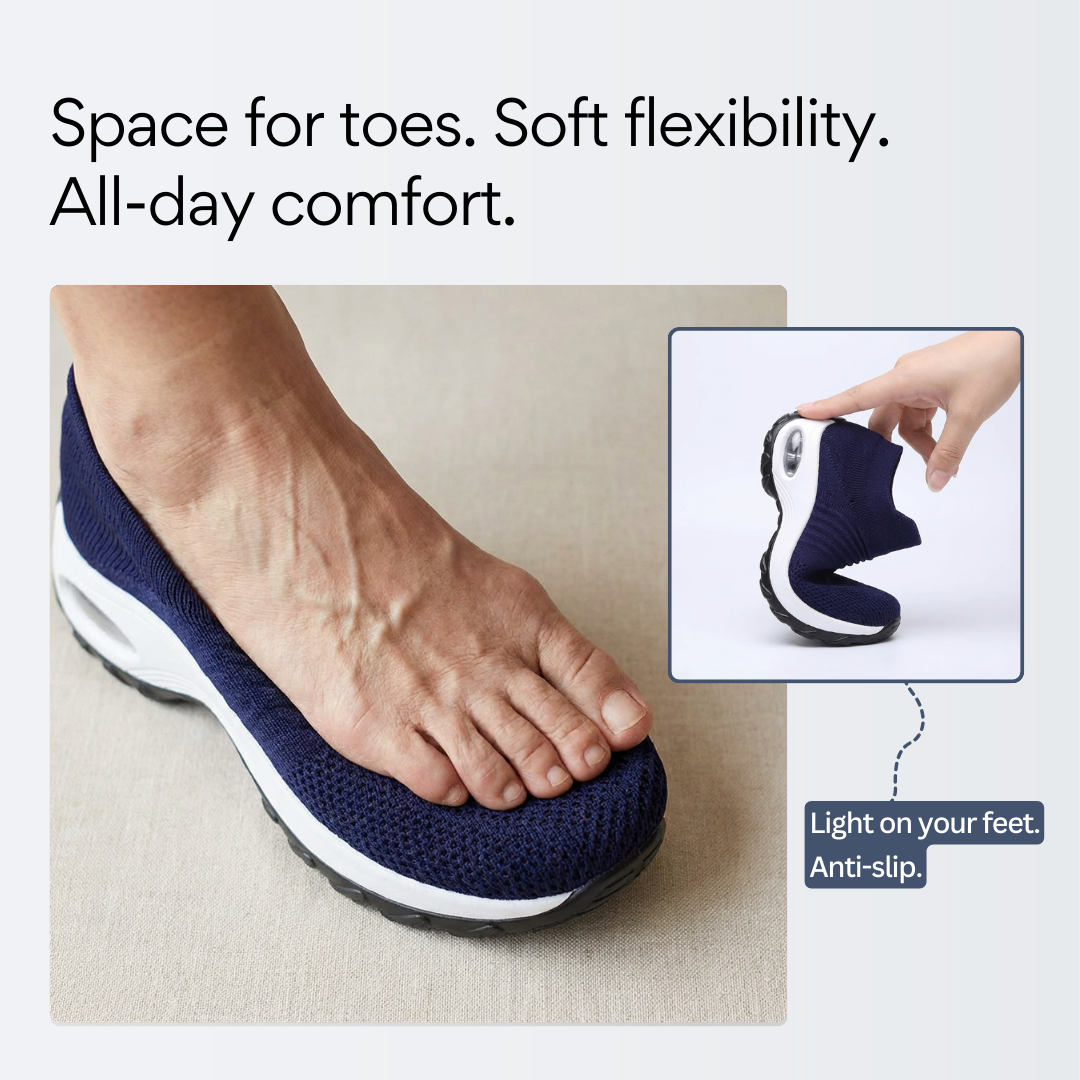 Diana | Chaussures orthopédiques sans lacets Air