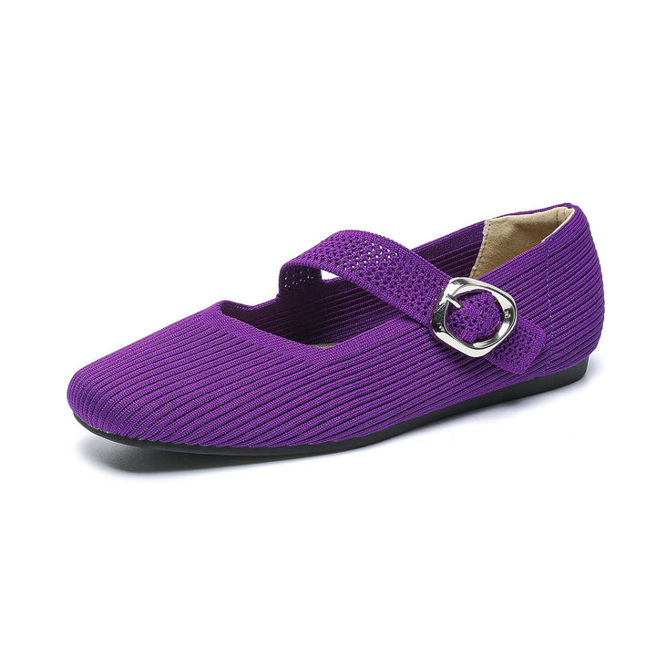 Yumiko - Chaussures plates confortables WideStep
