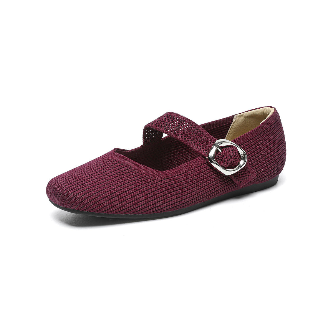 Yumiko - Chaussures plates confortables WideStep