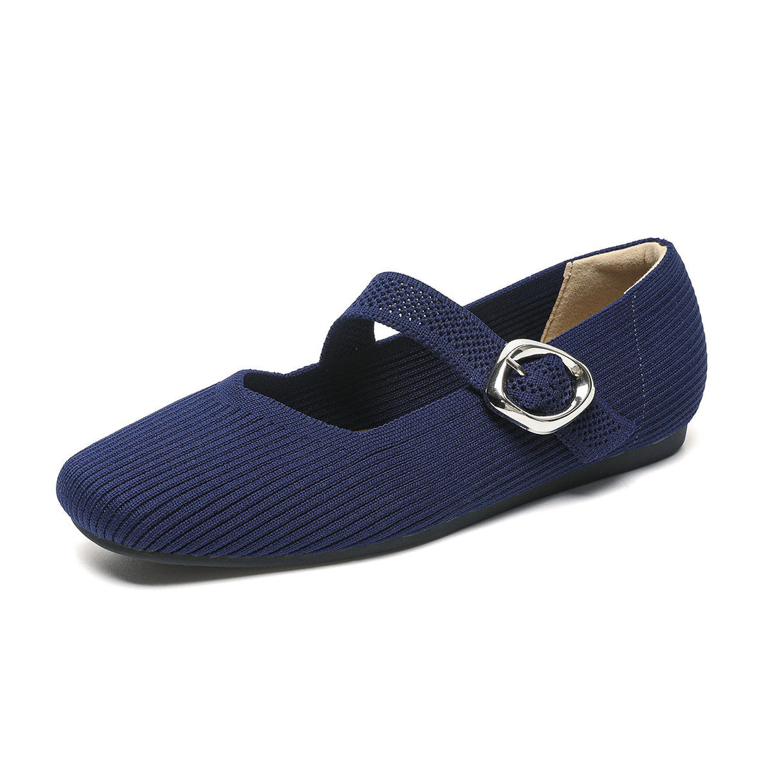 Yumiko - Chaussures plates confortables WideStep