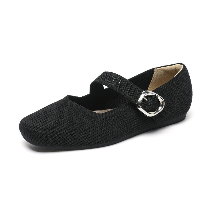 Yumiko - Chaussures plates confortables WideStep