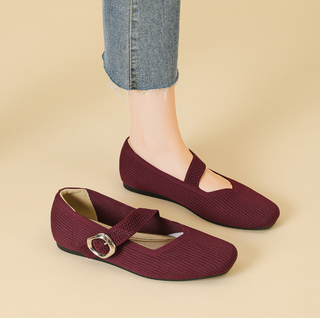 Yumiko - Chaussures plates confortables WideStep