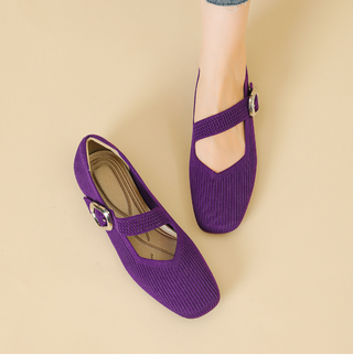 Yumiko - Chaussures plates confortables WideStep