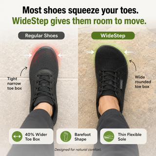 Millie – Baskets WideStep (Largeur Spécifique)