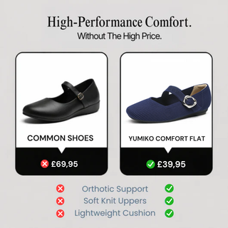 Yumiko - Chaussures plates confortables WideStep